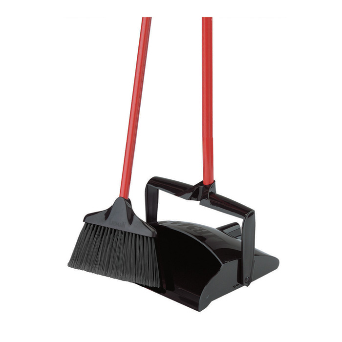 (96200) SET OF LOBBY DUST PAN  &amp; 36"BROOM, CLIPS TO HNDL 