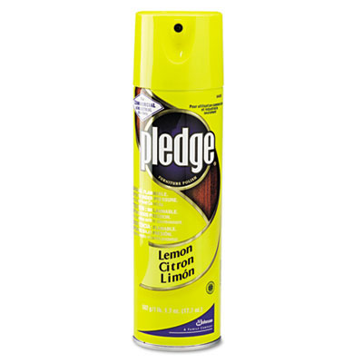 PLEDGE LEMON FURN POLISH  14.2OZ 6/