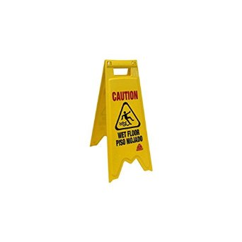 WET FLOOR SIGN MULTI-LINGUAL 26"