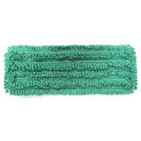GREEN MICRO POCKET MOP W/ MESH BACKING 18"