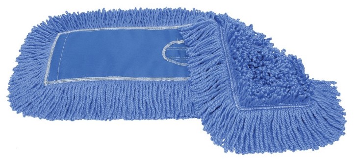 5"X 36" MAXITWIST MICROFIBER  LOOP END DUST MOPS BLUE 12/ 
