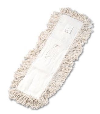 5" x 24" DUST MOP HEAD, WHITE  (DM24-5)