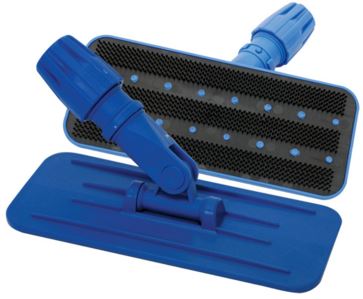 MICRO MINI WALLWASH PAD HOLDER  SWIVEL 4"WX9"L BLUE